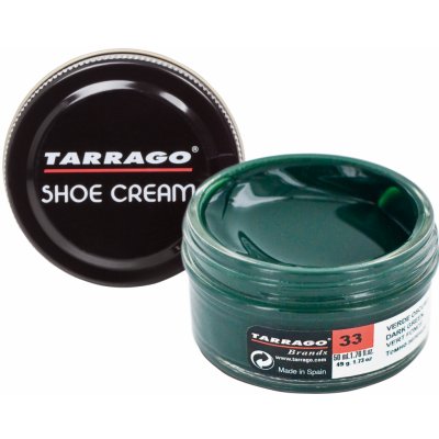 Tarrago Barevný krém na kůži Shoe Cream 33 Dark green 50 ml – Zboží Mobilmania