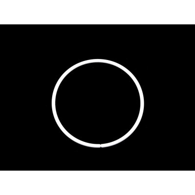 Kovový kruh na lapač snů Ø 8 cm Bílý – Zboží Dáma