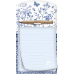 Argus Zápísník s magnetem linkovaný A6 Bloom modrý – Zboží Dáma