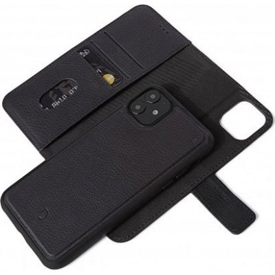 Pouzdro Decoded Leather Detachable Wallet iPhone 11 - černé, D9IPOXIRDW2BK