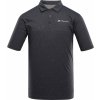 Pánské sportovní tričko Alpine Pro Pánské funkční polo triko Coowel černé