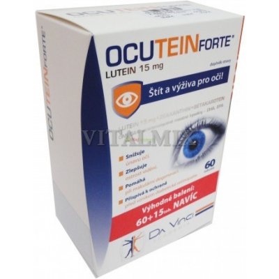 Ocutein Brillant Da Vinci 60 + 15 kapslí – Hledejceny.cz
