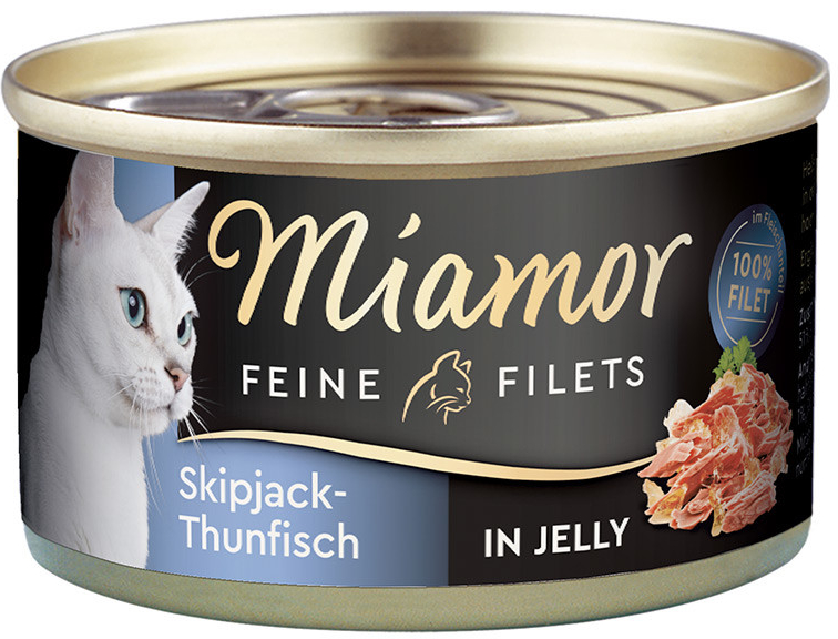 Miamor Feine Filets Skipjack tuňák v želé 48 x 100 g