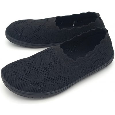 Aza dámské barefoot baleríny 9161-25 Stitch Walk černá – Zboží Mobilmania