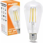 Berge LED žárovka E27 ST64 8W neutrální bílá MZ0232 – Zboží Živě