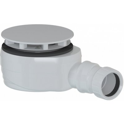 POLYSAN Vaničkový sifon, průměr 90, DN40, nízký, krytka bílá 17916W – Zboží Dáma