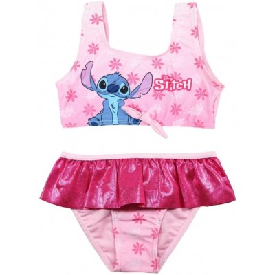Difuzed Dívčí dvojdílné plavky Lilo & Stitch s volánkem – Zboží Dáma
