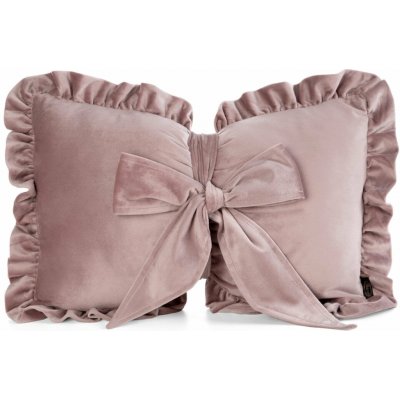 Eurofirany polštář Kokarda PUDROVÁ 45X55 – Hledejceny.cz