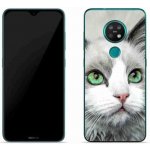 Pouzdro mmCase Gelové Nokia 7.2 - kočičí pohled – Zboží Živě