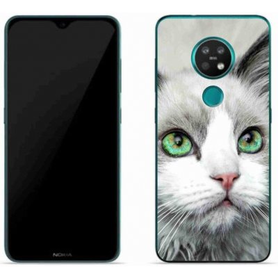 Pouzdro mmCase Gelové Nokia 7.2 - kočičí pohled – Zboží Živě