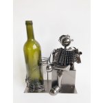 Kovový stojan na víno harmonikář – Zboží Dáma