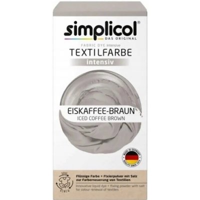 Simplicol barva na textil iced káva 560 g – Zboží Mobilmania