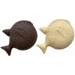 OrtoNature Masážní ortopedická podložka - BALANČNÍ RYBA - měkká smetanová – Zboží Mobilmania