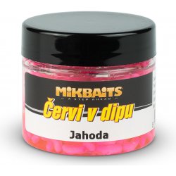 Mikbaits Červi v Dipu 50ml Jahoda