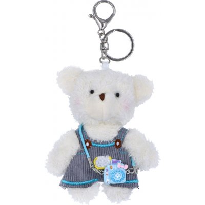 Přívěsek na klíče Plyšový medvídek Pilot – Hledejceny.cz