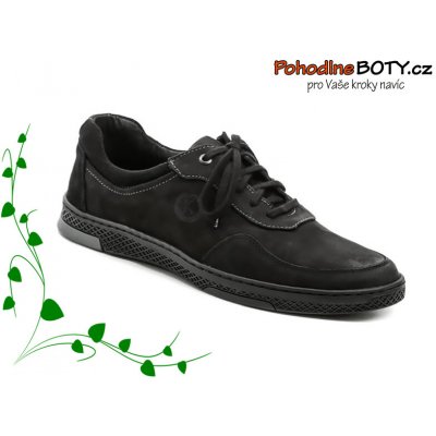 Pánské polobotky sportovní K918 černé – Sleviste.cz