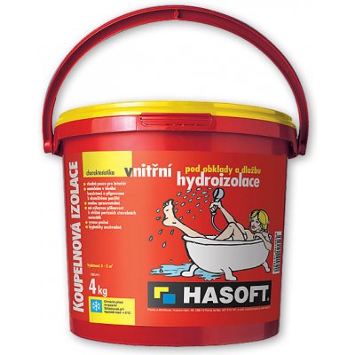 Hasoft koupelnová izolace Typ: kbelík, v balení: 4 kg – Hledejceny.cz