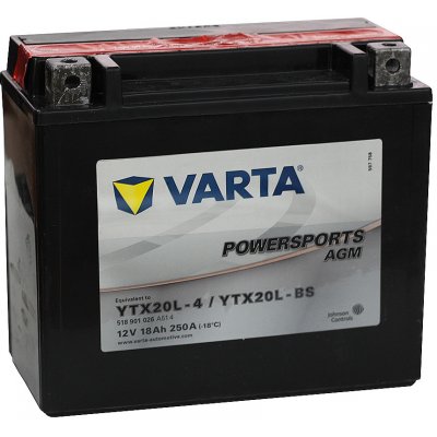 Varta YTX20L-4, 518909 – Zbozi.Blesk.cz