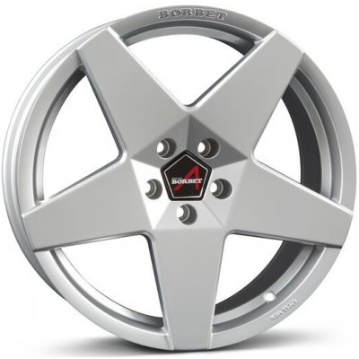 Borbet A 7,5x17 4x100 ET30 silver | Zboží Auto