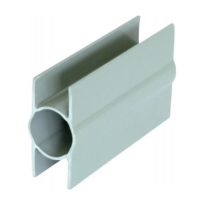 Držák podhrabové desky PVC - výška 200 mm, průměr 48 mm, průběžný