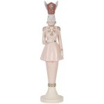 Dekorace figurka králičí žena v růžovém obleku 11*11*44 cm – Hledejceny.cz