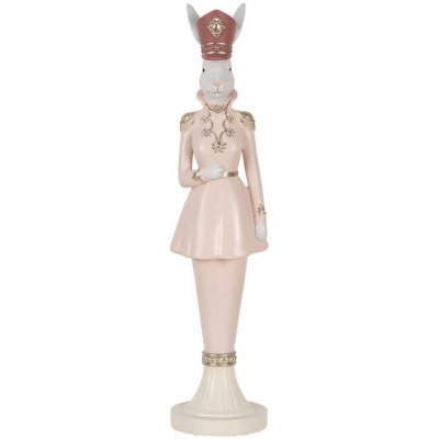 Dekorace figurka králičí žena v růžovém obleku 11*11*44 cm – Hledejceny.cz
