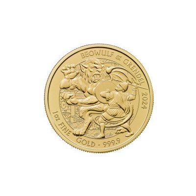 The Royal Mint zlatá mince Mýty a legendy - Beowulf & Grendel 2024 1oz – Hledejceny.cz