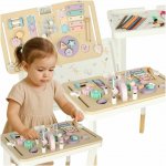 KIK Lulilo montessori pastelový manipulačný stôl – Zboží Mobilmania