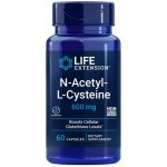 Life Extension N-Acetyl-L-Cysteine 600 mg 60 kapslí – Hledejceny.cz