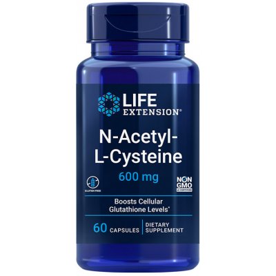 Life Extension N-Acetyl-L-Cysteine 600mg 60 kapslí