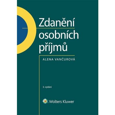 Zdanění osobních příjmů - Alena Vančurová – Zboží Mobilmania