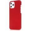 Pouzdro a kryt na mobilní telefon Pouzdro AppleMix Apple iPhone 12 Pro Max - plastové - měkčené povrch - červené