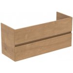 Ideal Standard Eurovit 55x120x44 cm, 2 zásuvky, dub R0266Y8 – Hledejceny.cz