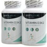 Sportwave Vitamín D3K2 + Calcium chelate 2 x 60 kapslí – Hledejceny.cz