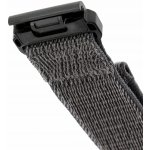 FIXED Nylon Sporty Strap pro Garmin QuickFit 22mm, tmavě šedý FIXNST2-QF22MM-GR – Zboží Živě