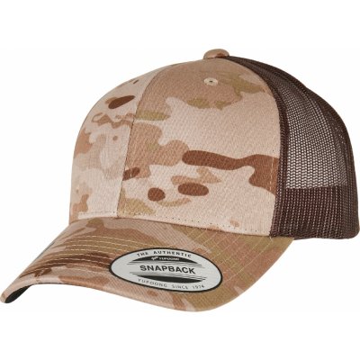 Flexfit Retro Trucker Multicam arid/brown – Zboží Dáma