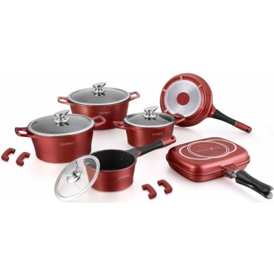 15-dílná sada hrnců Royalty Line Burguny – Sleviste.cz