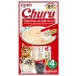 Churu Cat Tuna with Crab 4 x 14 g – Zbozi.Blesk.cz
