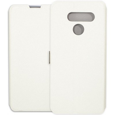 Pouzdro Wallet Book LG Q60 bílá – Zboží Mobilmania
