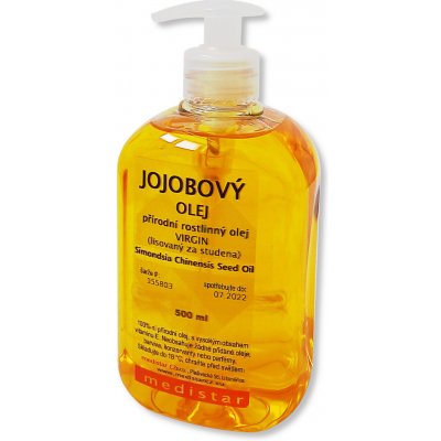 MEDISTAR CZ Jojobový olej 500 ml s dávkovačem – Zboží Dáma
