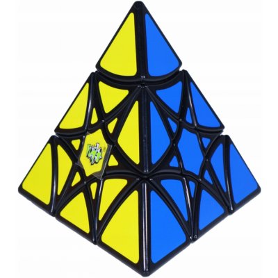 LanLan Curvy Hexagram Pyraminx Cube Black – Zboží Mobilmania