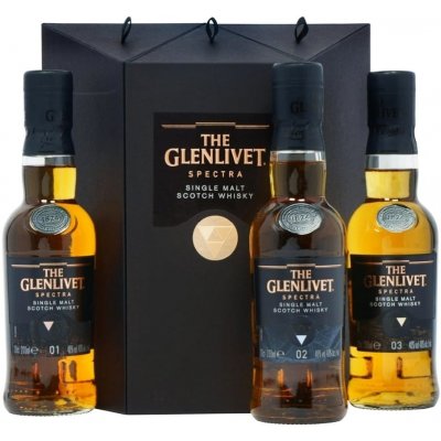 Glenlivet Spectra 40% 3 x 0,2 l (set) – Hledejceny.cz