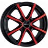 Alu kolo, lité kolo MAK Milano 6x15 4x100 ET38 black red