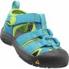 Dětské trekové boty Keen Newport H2 K Hawa Blue Green Glow