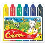 Amos Colorix krajony, rozmývatelné barvy, 6 kusů v pouzdře – Hledejceny.cz