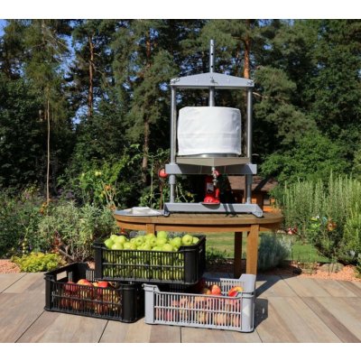 Lis na ovoce VARES HYDRAULIC 50 L SUPER, celonerezový – Sleviste.cz