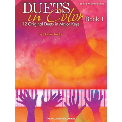 DUETS in Color 1 12 originálních durových duet pro 1 klavír 4 ruce