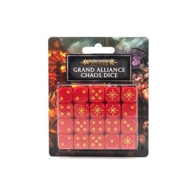 GW Warhammer AoS Dice Set: Grand Alliance Chaos EN/NM – Hledejceny.cz