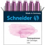 Schneider Inkoustové bombičky Schneider 6 ks fialové 6612 – Zboží Živě
