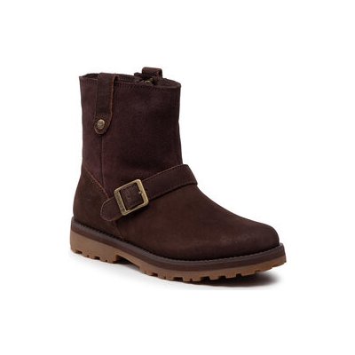 Timberland kozačky Courma Kid Wl Biker Bt TB0A2H6GV131 dark brown Nubuck – Zboží Mobilmania